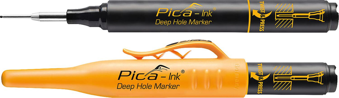 Deep Hole Marker Red Ink 15040
