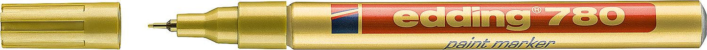 edding Lackmarker 780 weiss Strichbreite 0,8 mm Kunststoffspitze