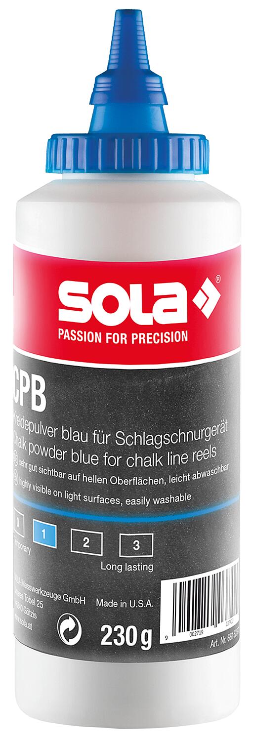 Chalk line Sola orange, 230 g