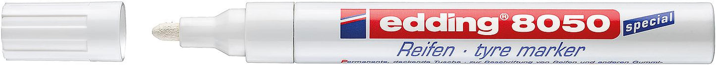Edding 8050 tire marker, white