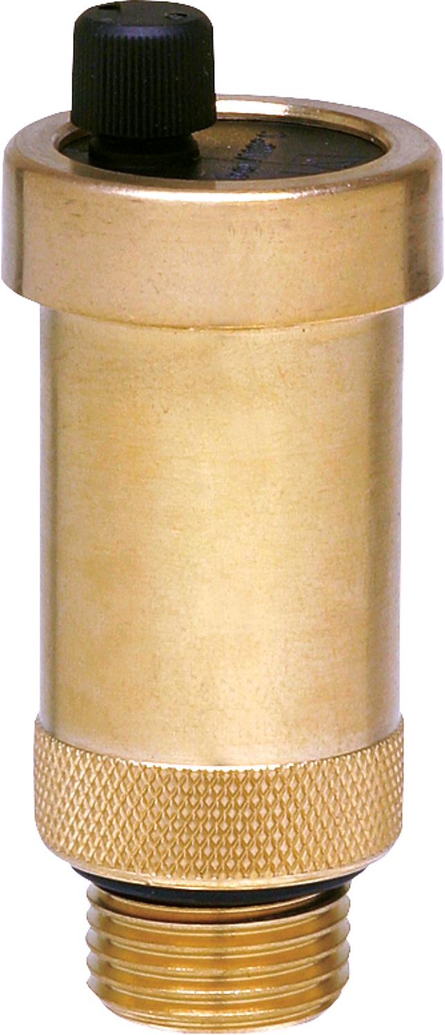 Schnellentlüfter DN15(1/2") AG, ohne Absperrventil, aus Messing
