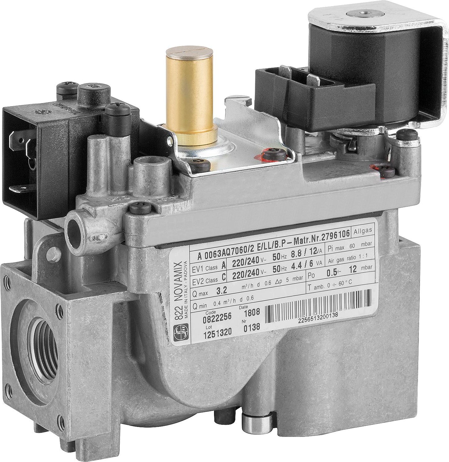 Gas valve set elco 65003439