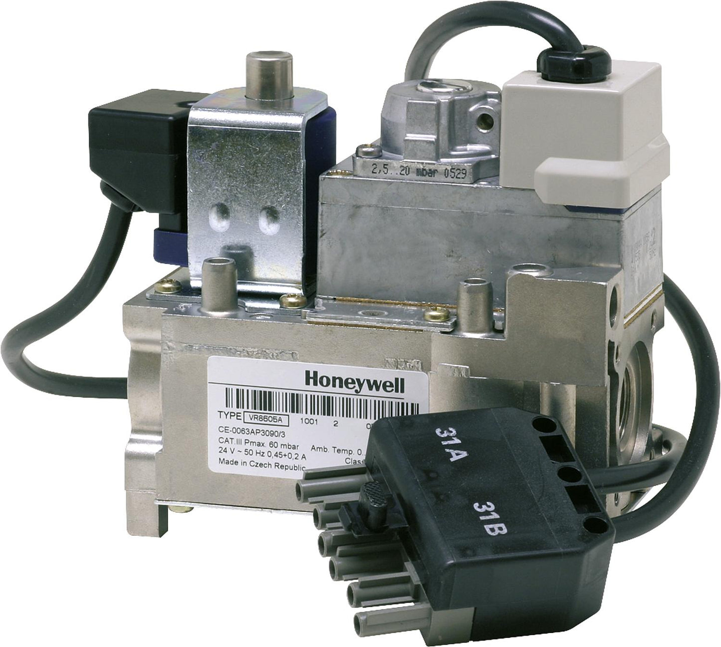 Gas combination regulator 11-60 kW IZS VR4601AB1067 suitable for Viessmann Vitogas and others Ref.7820911