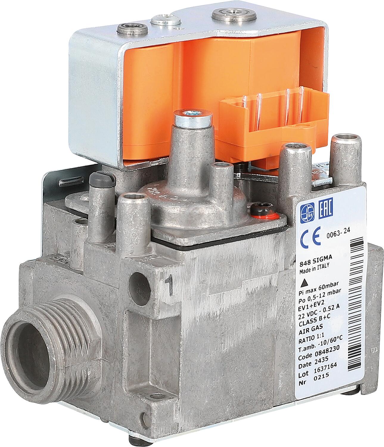 Gas combination valve SIT 848 24 V, Fondital 6VALVGAS19