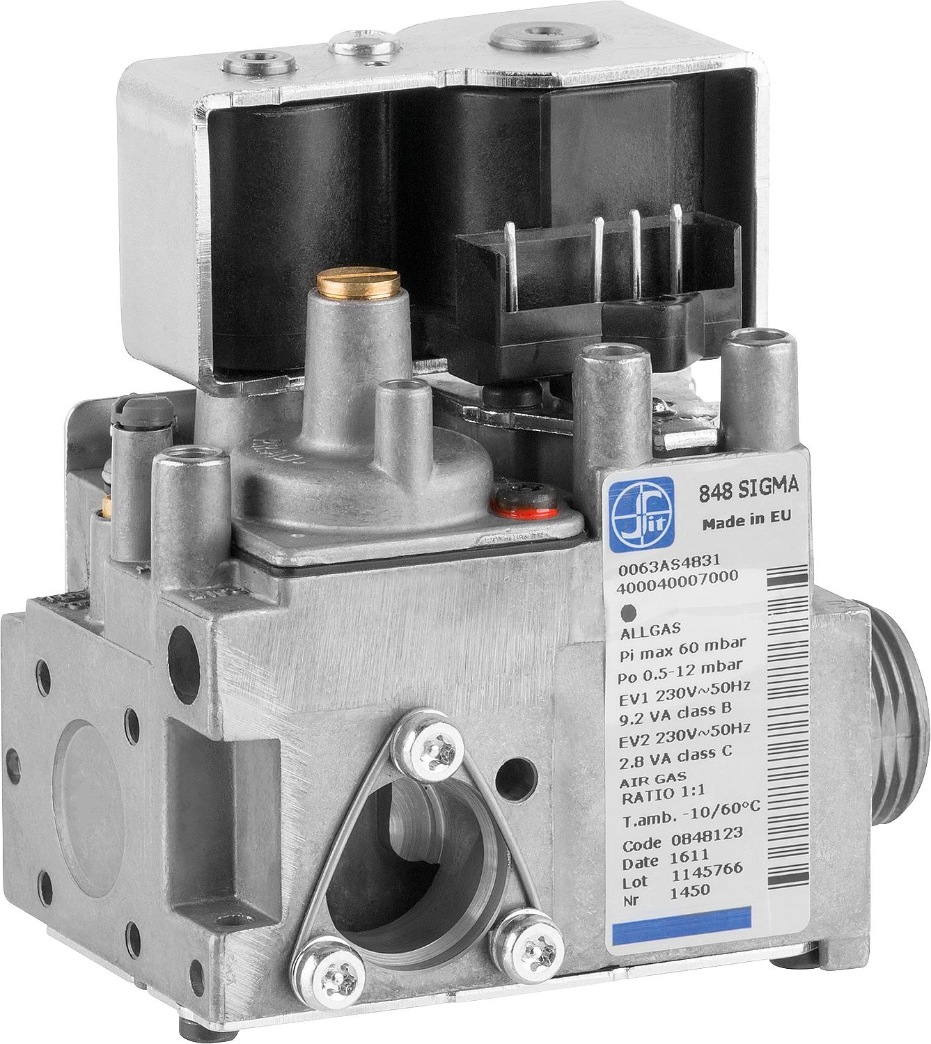 Gas combination block Sigma 848 elco Duatron