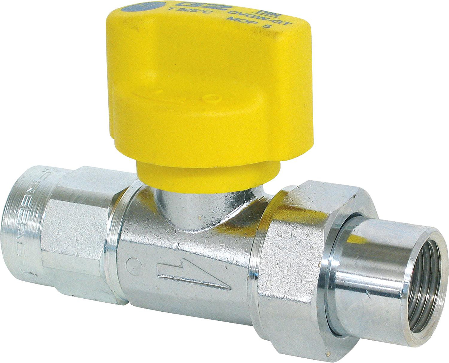 vanne à bille de raccordement pour le raccordement de l'appareil