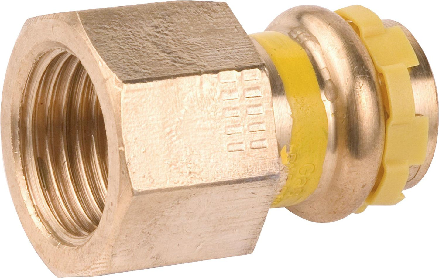 Rotguss-Pressfitting
Übergangsmuffe