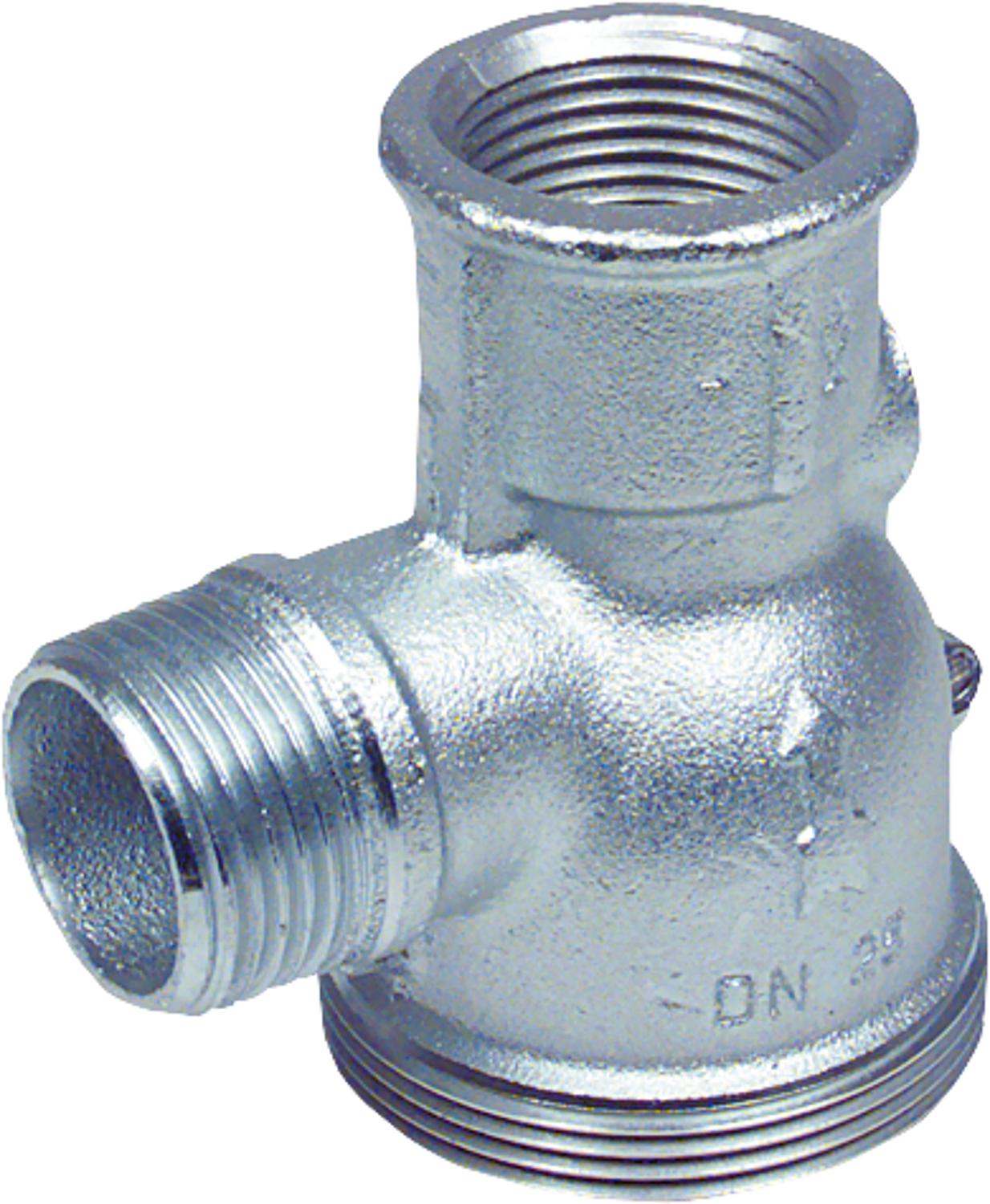 Connector piece, corner shape suitable for BK 4+BK 6, galvanized