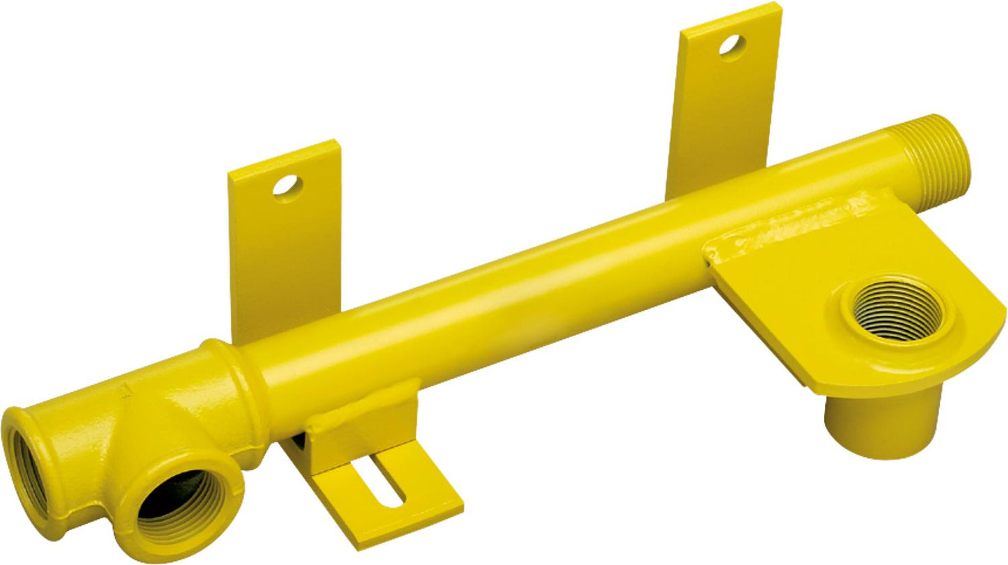 RAE pipe connection unit with adjustable wall bracket suitable for G4/NB3-G6/NB6