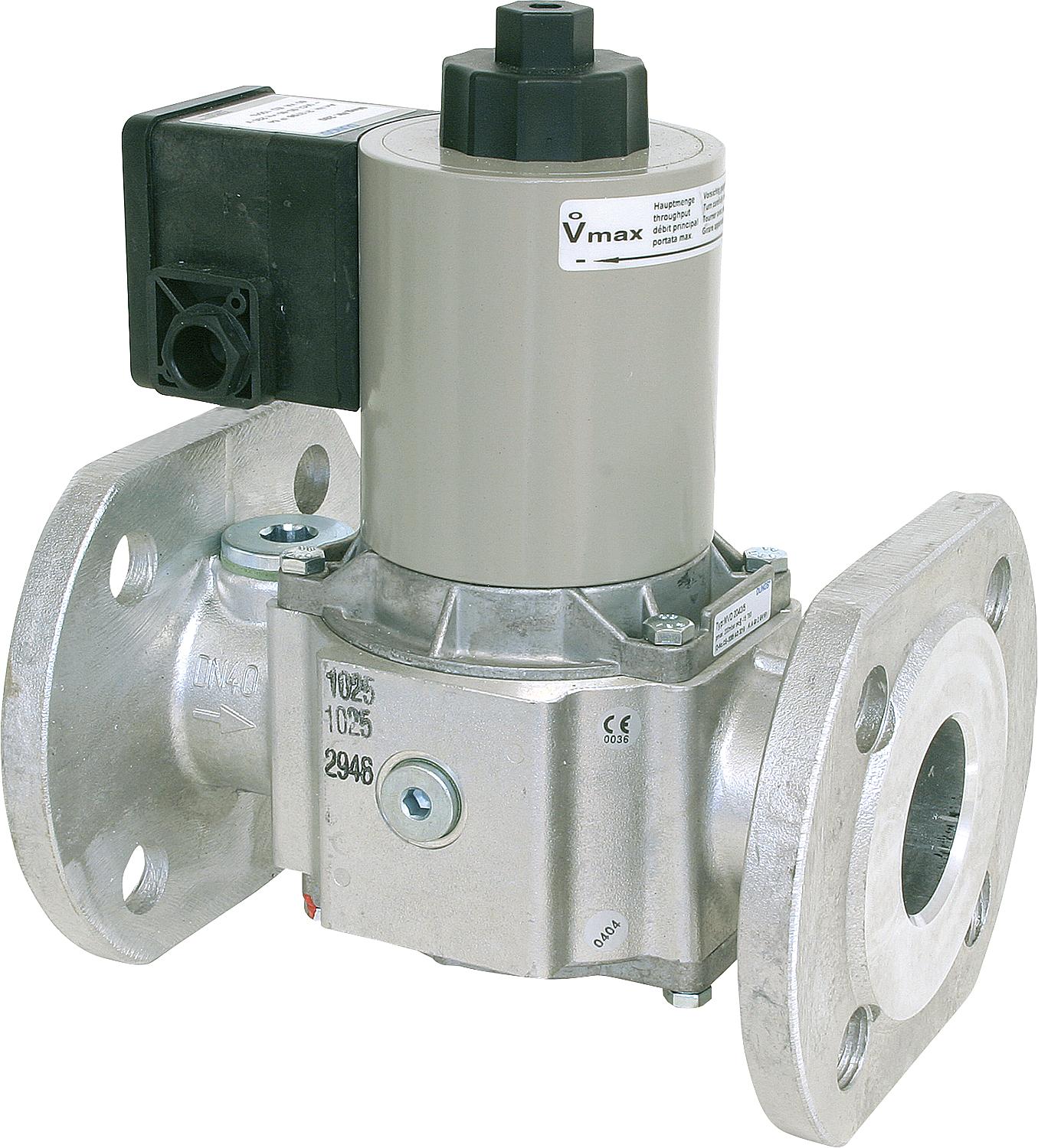 Single-stage solenoid valve MVD 2050/5 flange DN 50