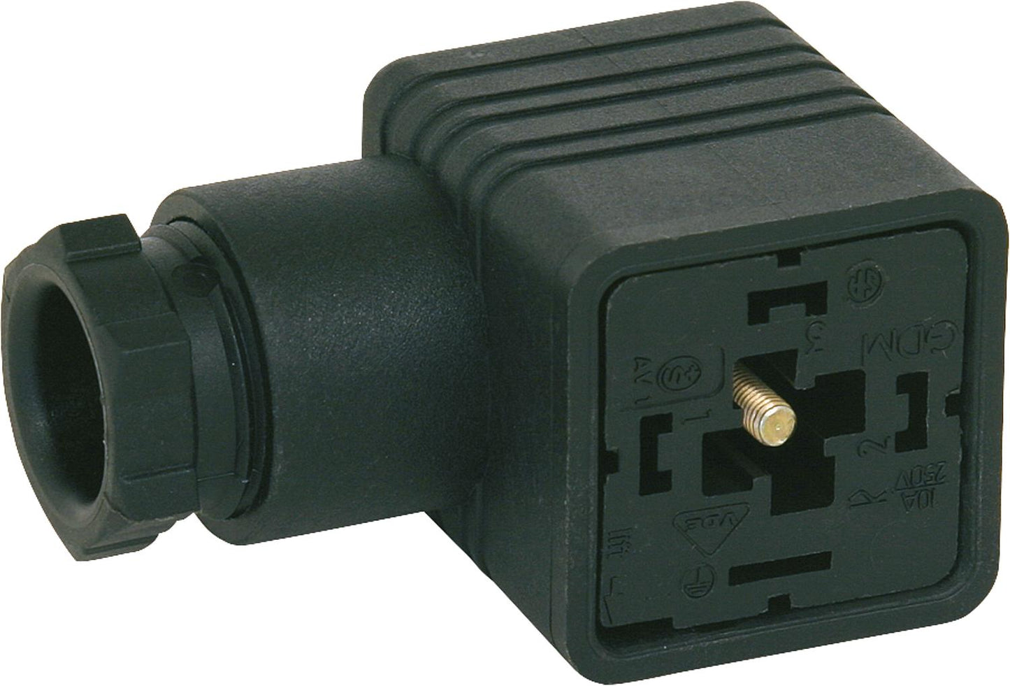 Junction box, black, suitable for Gas Multi-Bloc 403-425