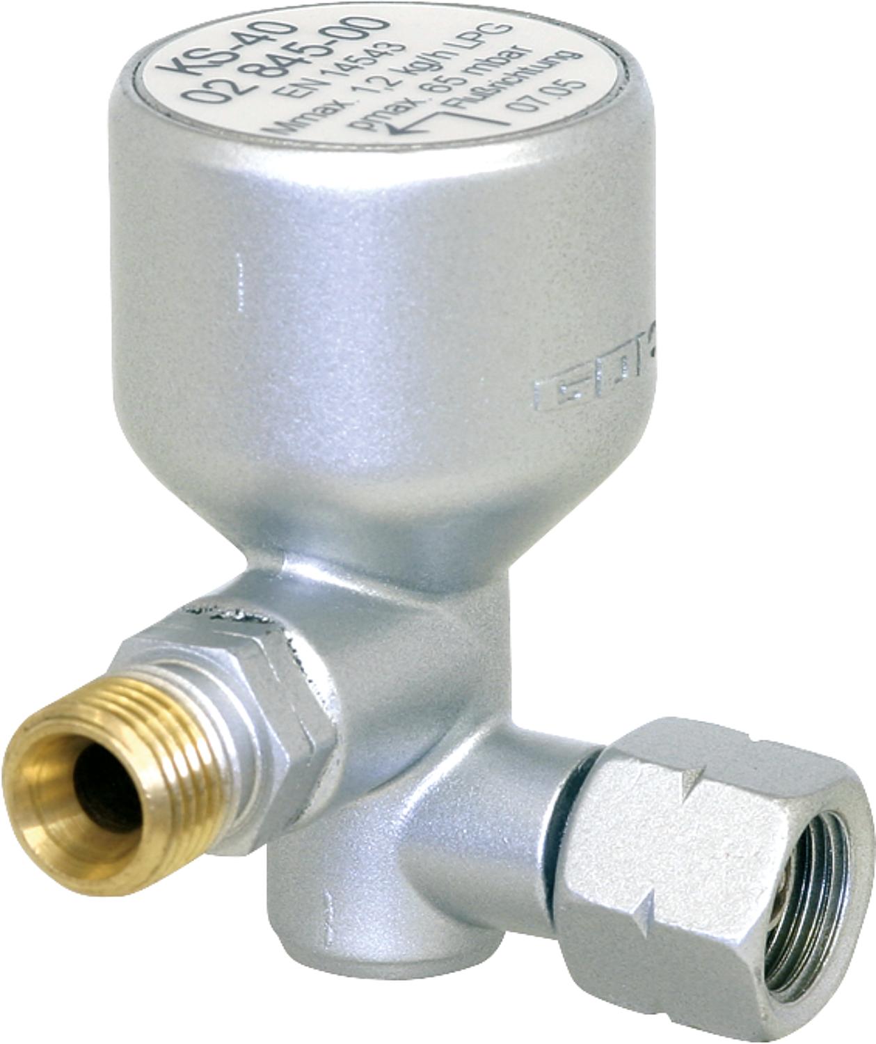 Gas tilt protection valve type KS-40