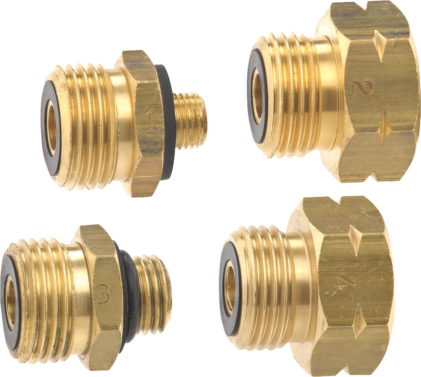 Euro - SET de buses de distribution n° 1 à 4 dans un sachet plastique