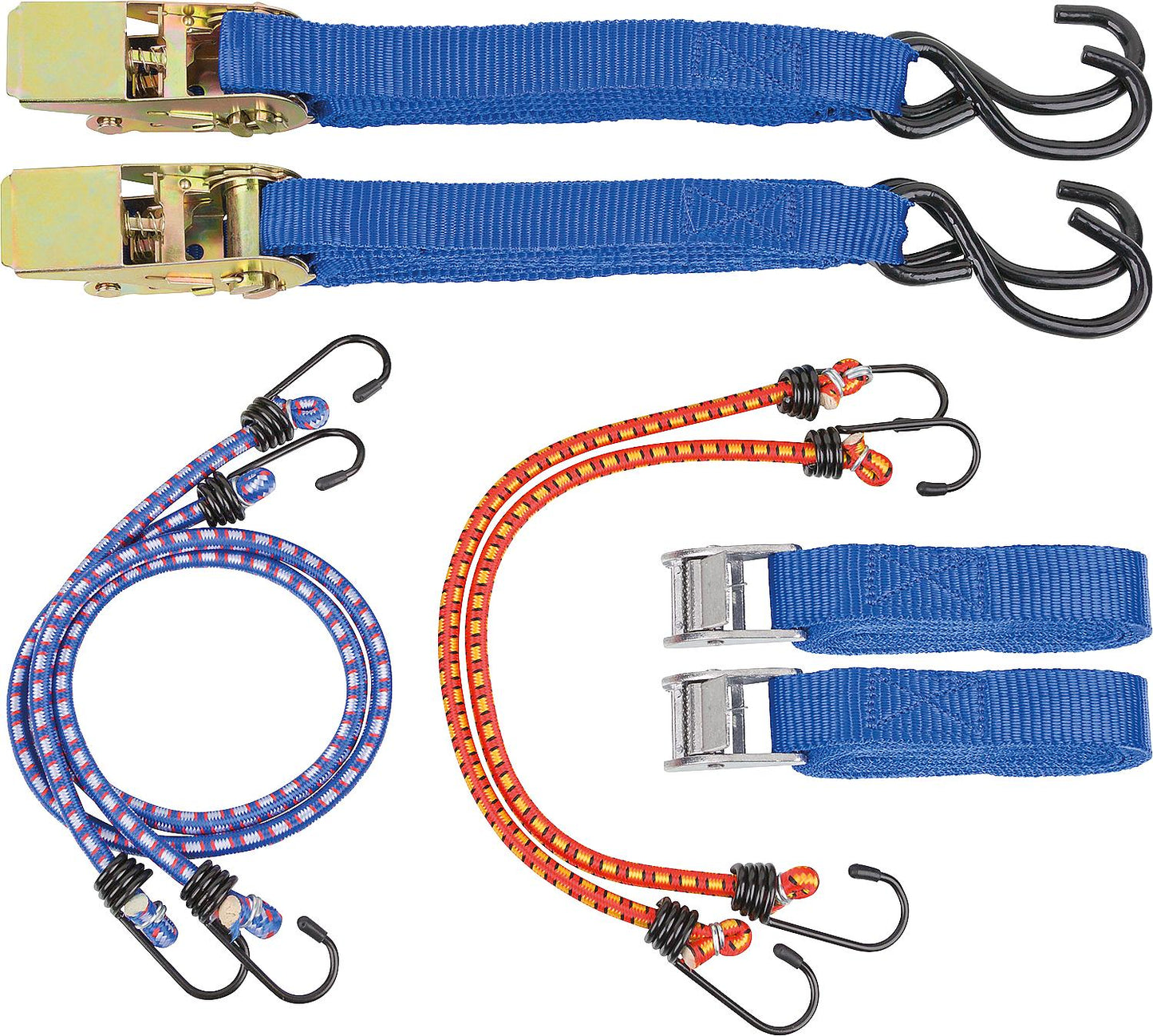 Spann- und Verzurrgurt-Set 8-teilig