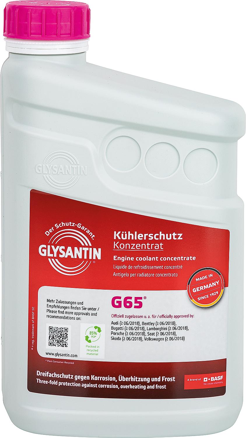 Kühlerschutzmittel GLYSANTIN® G65® ECO BMB Konzentrat 1l Flasche