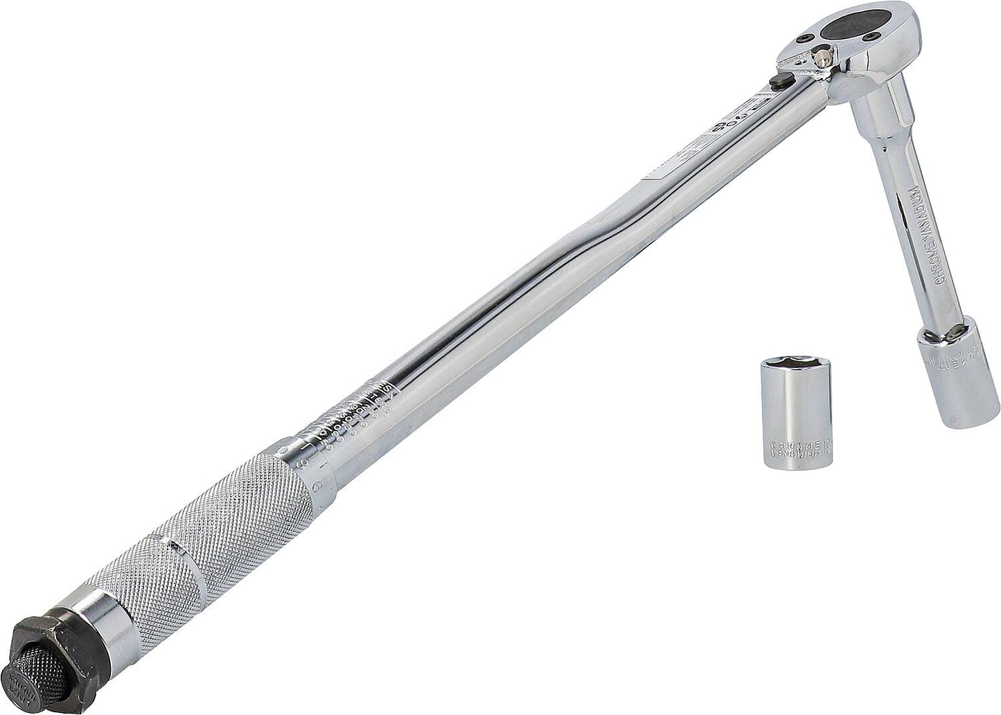Torque wrench 1/2" (40-210 Nm) chrome-plated steel