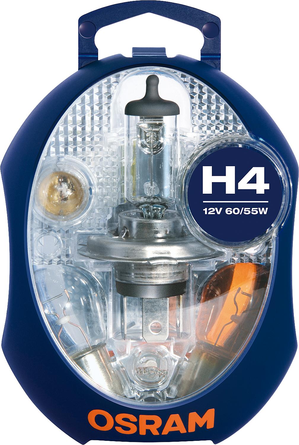 Replacement bulbs box H4 CLK H4 EURO