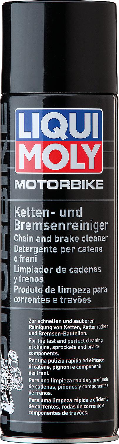LIQUI MOLY Motorbike chain and brake cleaner, 500ml spray bottle