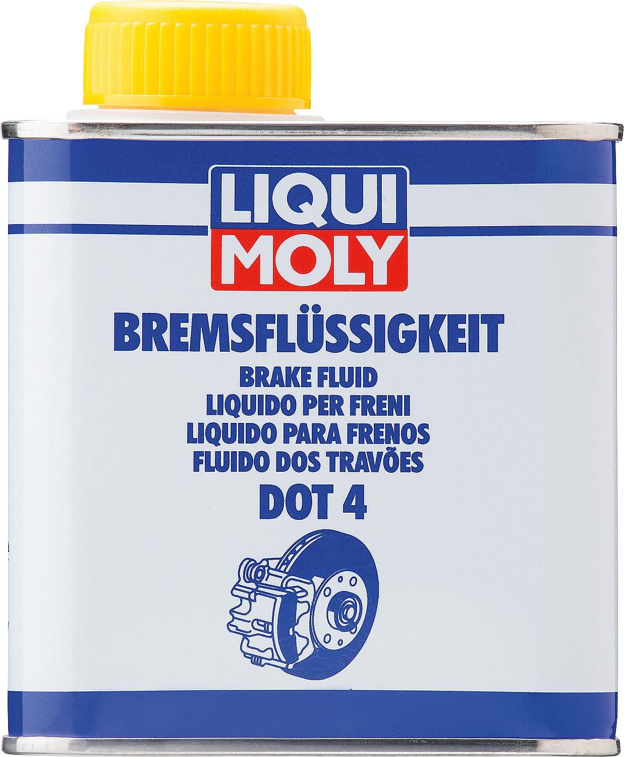 LIQUI MOLY DOT 4 brake fluid, 500ml can