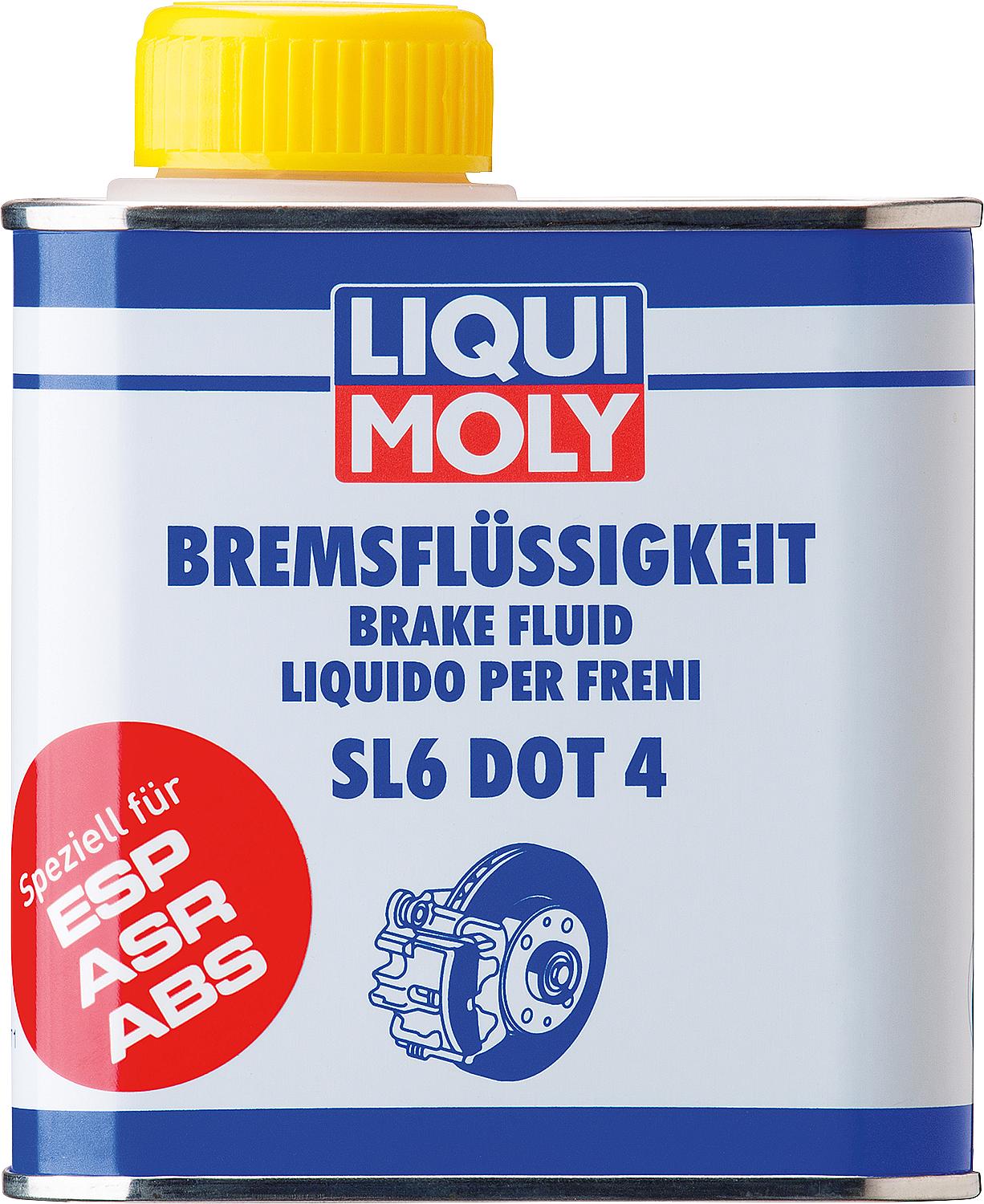 LIQUI MOLY SL6 DOT 4 brake fluid, 500ml can