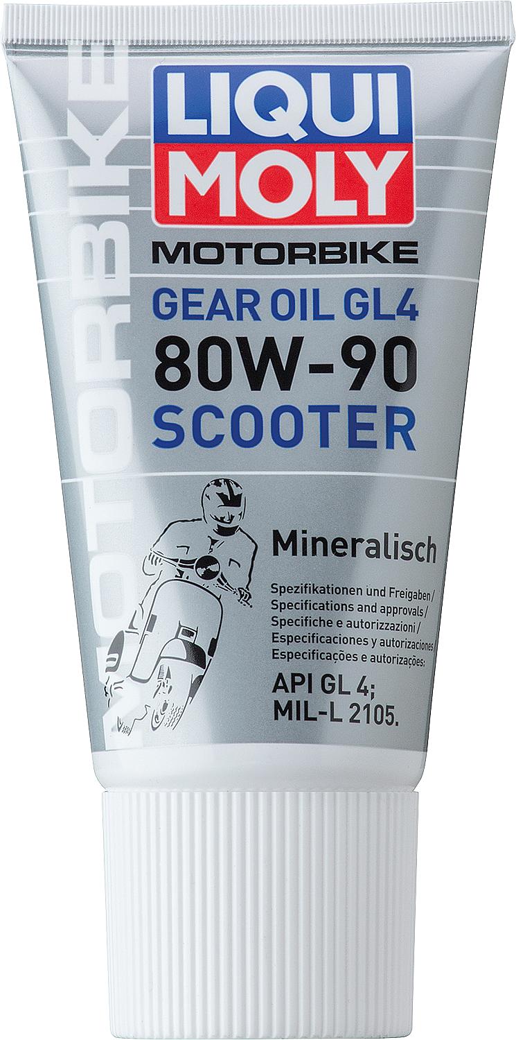 Motorrad-Getriebeöl 80W-90 LIQUI MOLY Motorbike Gear Oil (GL4) Scooter 150ml Tube
