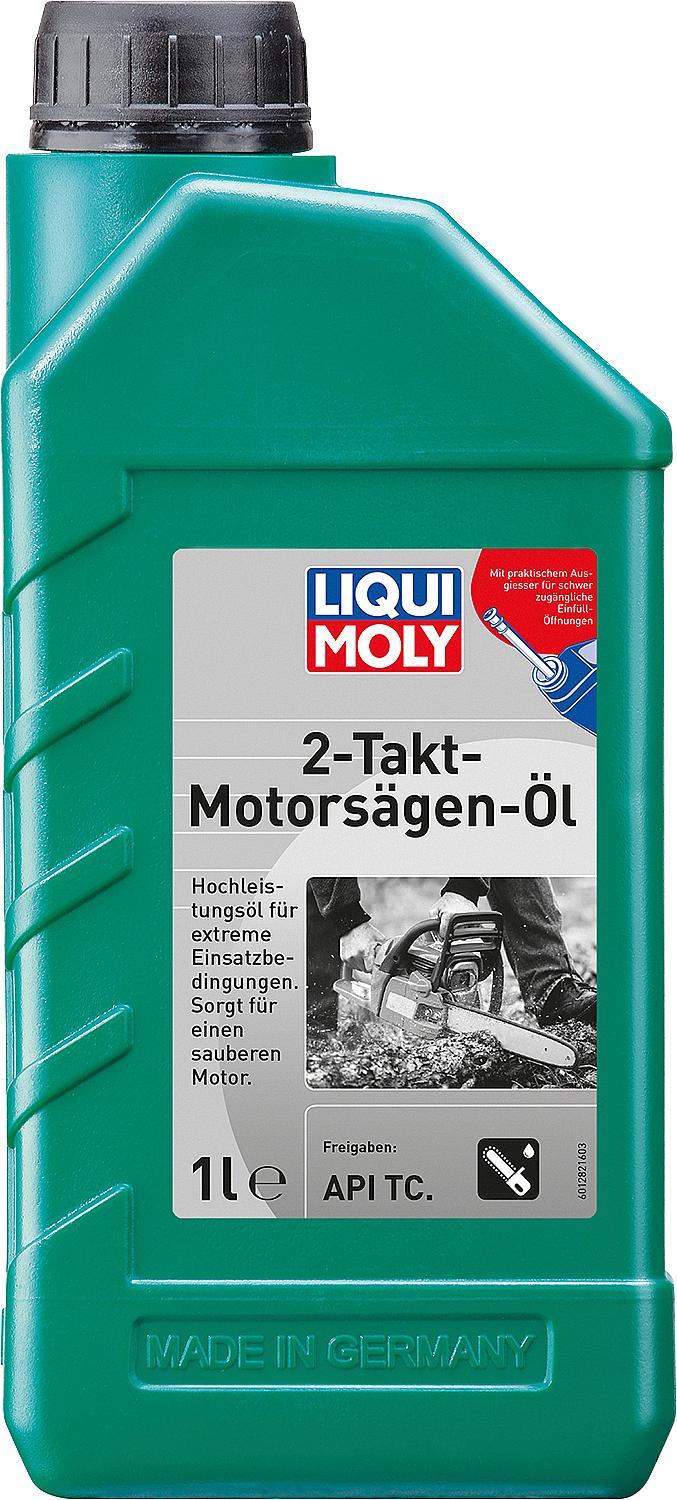 Huile pour tronçonneuse 2 temps LIQUI MOLY, bidon de 1 litre