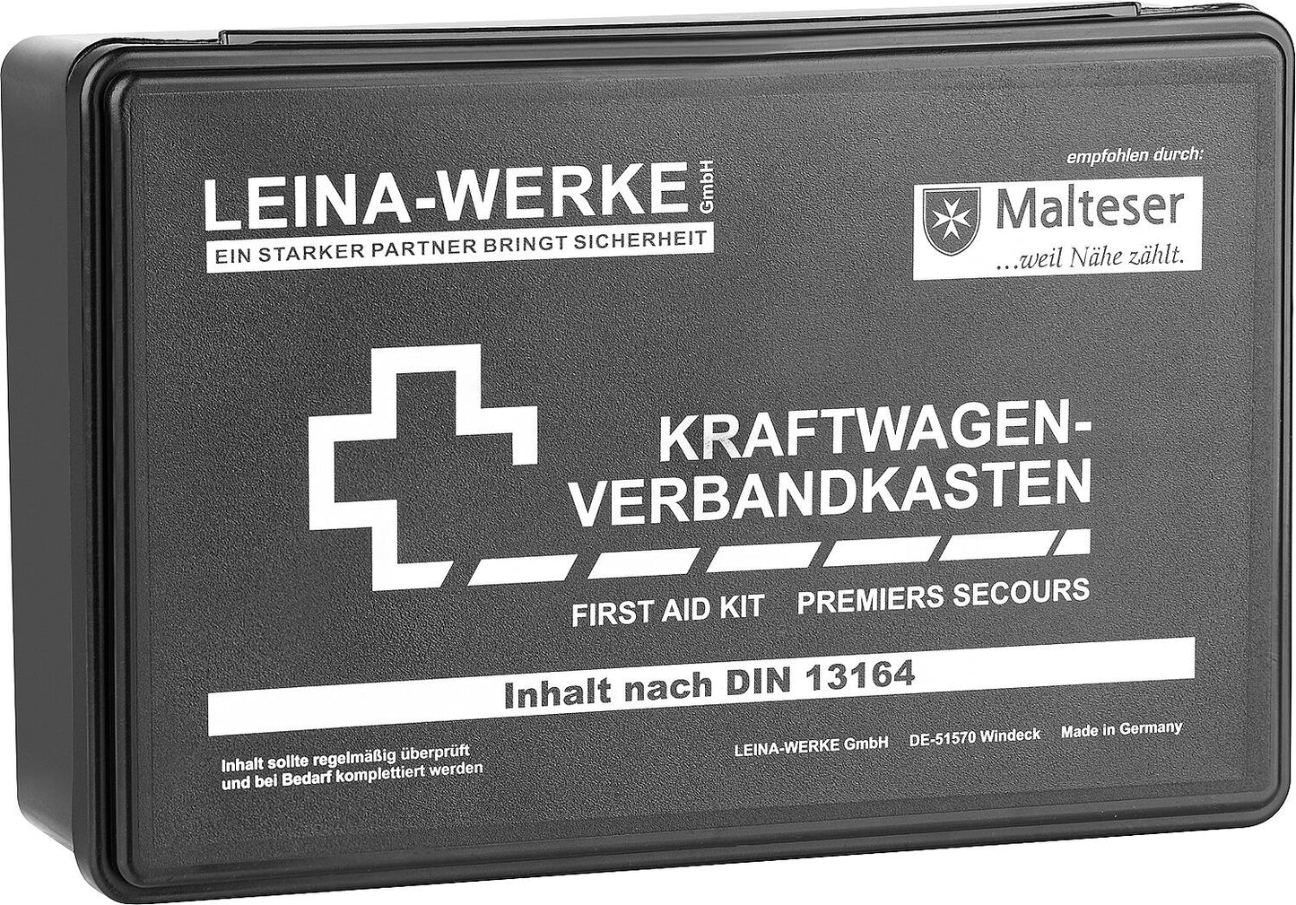 Vehicle first aid kit standard DIN 13164