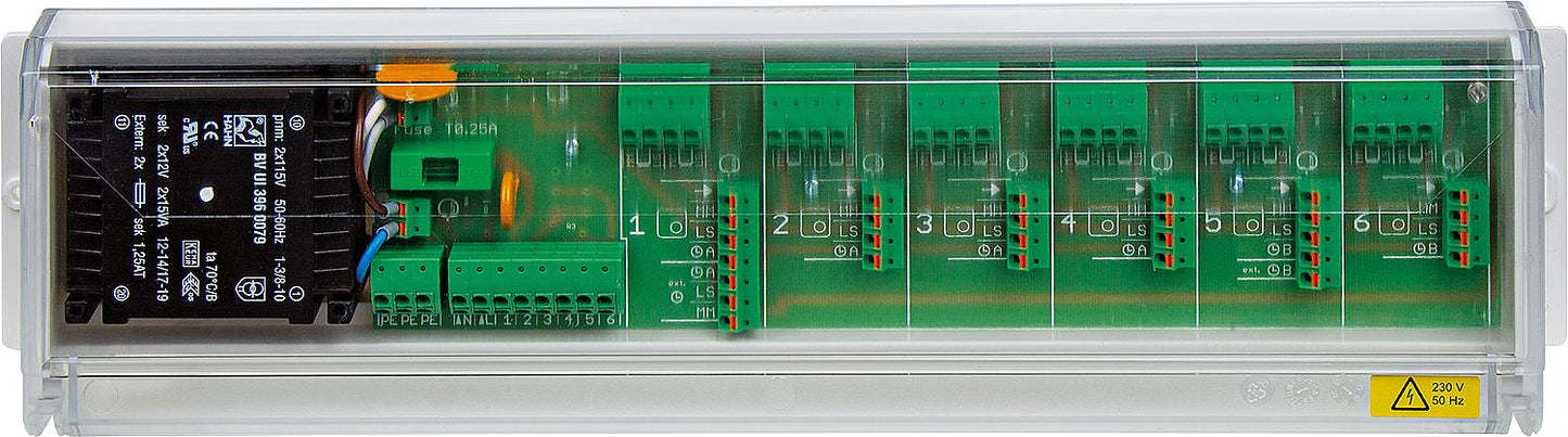 Regelverteiler für thermische Stellantriebe, Typ ASV-24 Basic