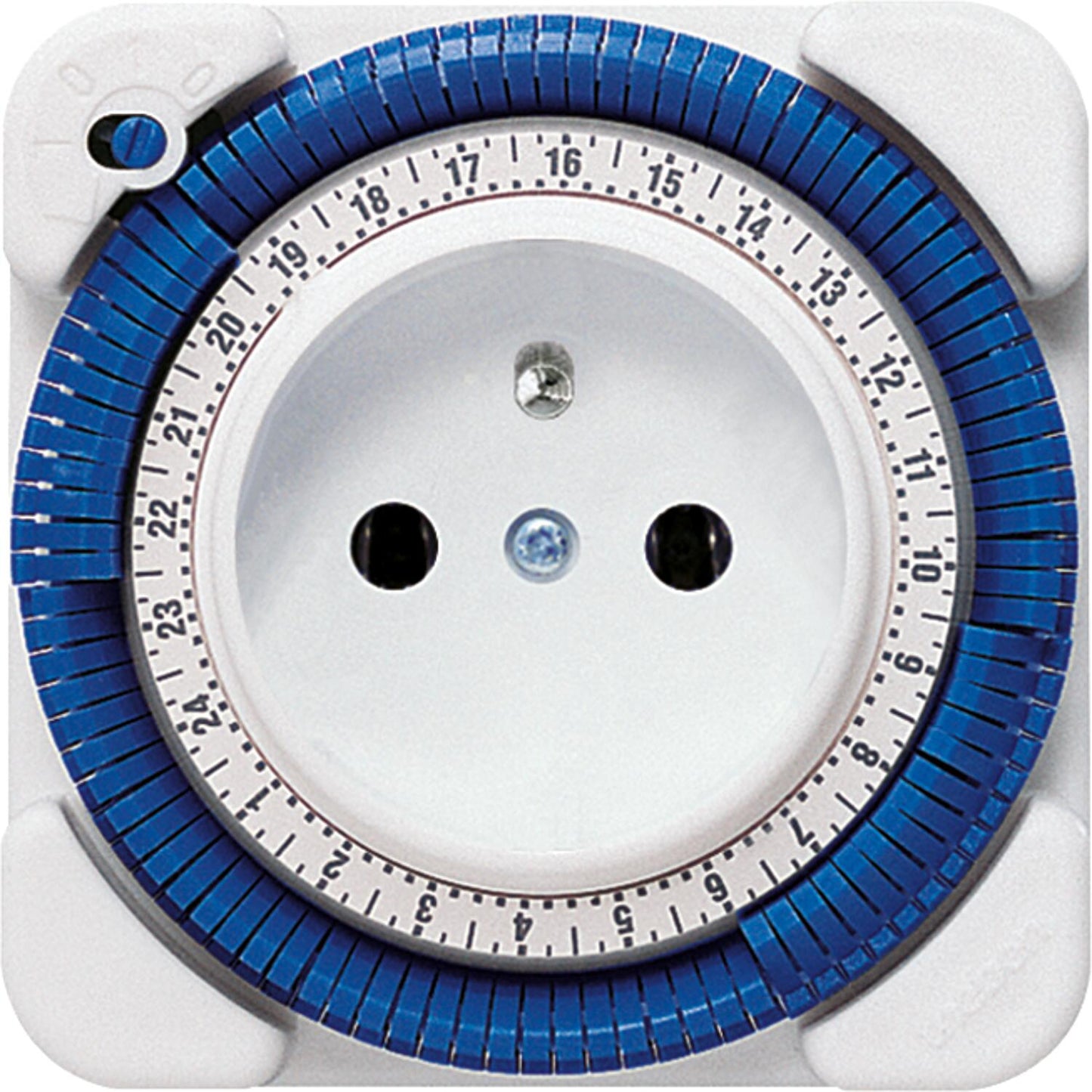 Stecker-Schaltuhr Theben Timer 26, analog, weiss