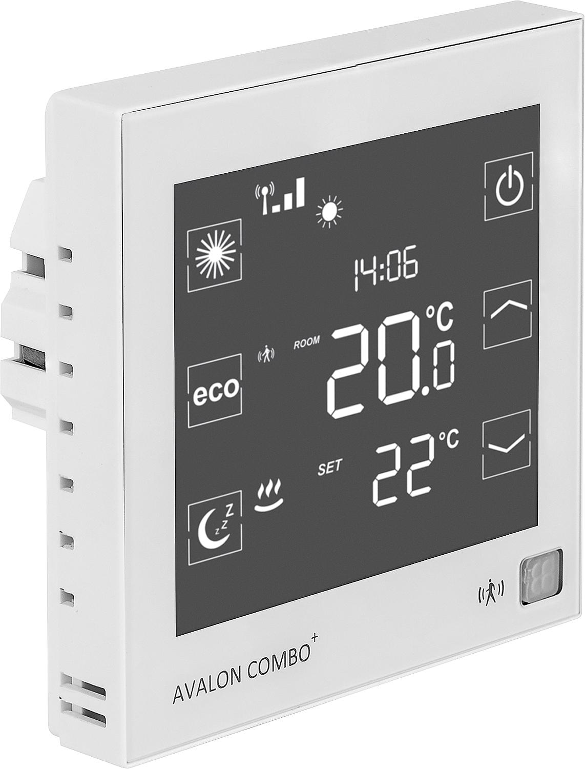 Thermostat d'ambiance sans fil, Avalon Combo+ P, 230 V