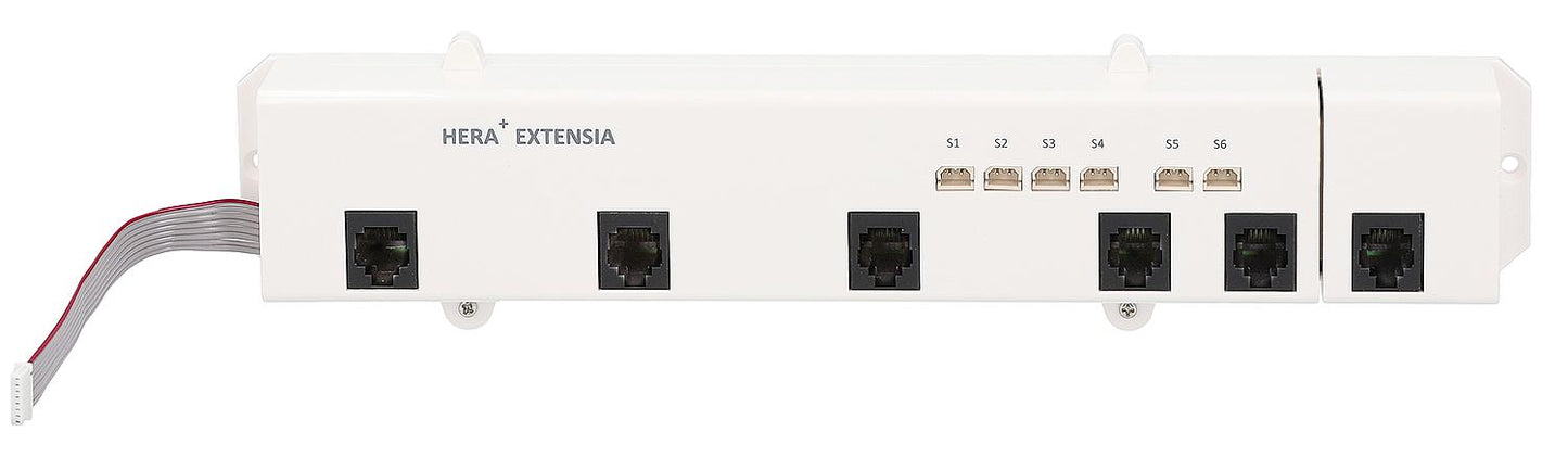 Funk-Fussbodenheizungsleiste, Hera+ Extensia PRO, 6-Port Erweiterungmodul