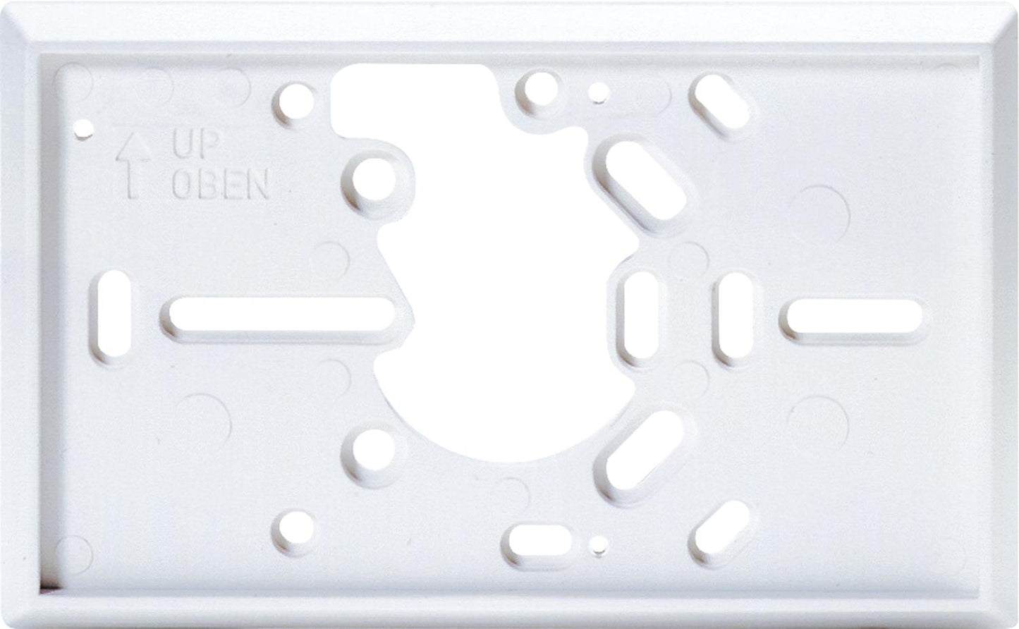 Cadre adaptateur en plastique pour boîtes encastrées ARA 1.7 E