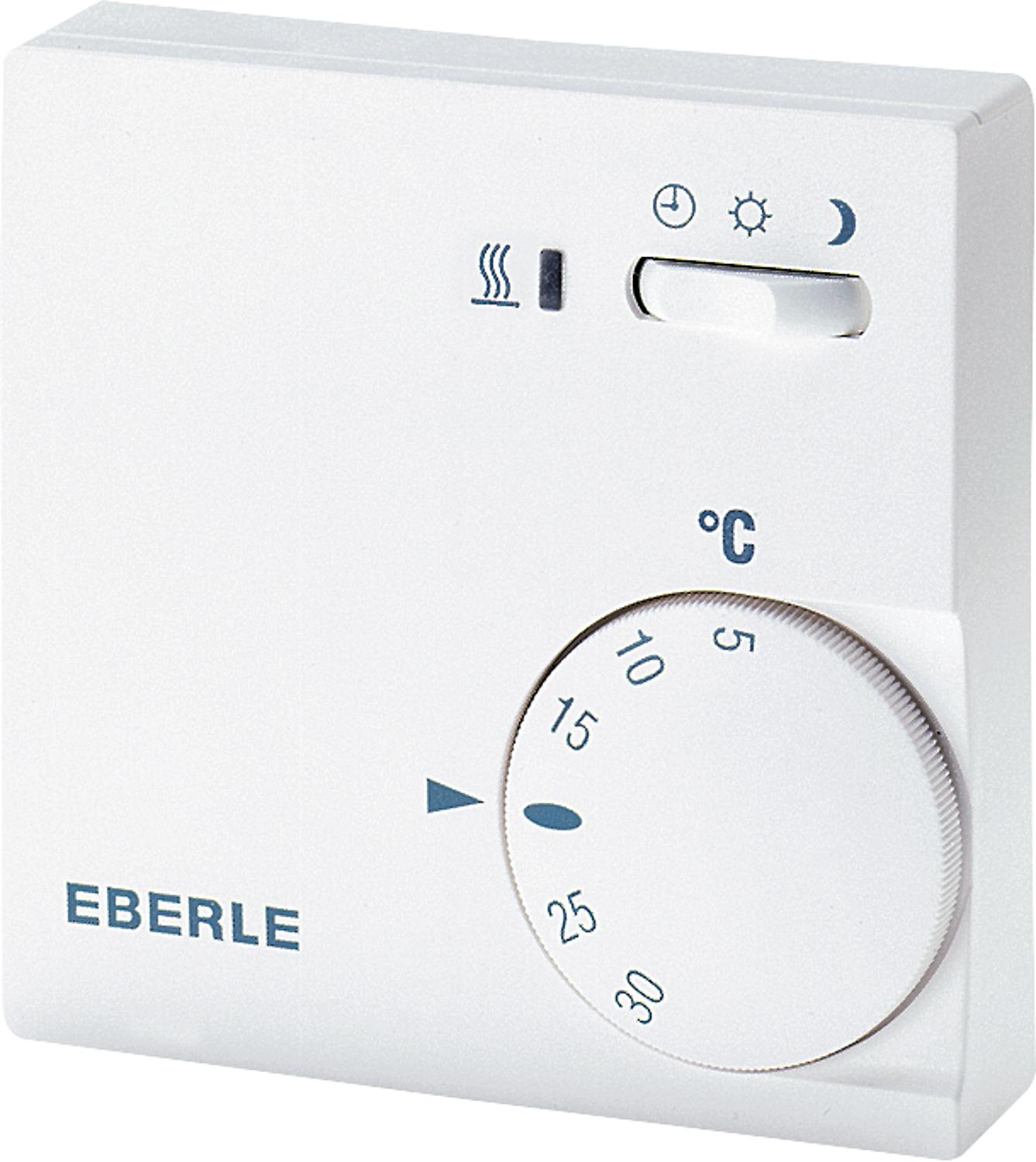 Régulateur de température ambiante Eberle série RTR-E 6726 5…30 °C 230 V CA 50/60 Hz