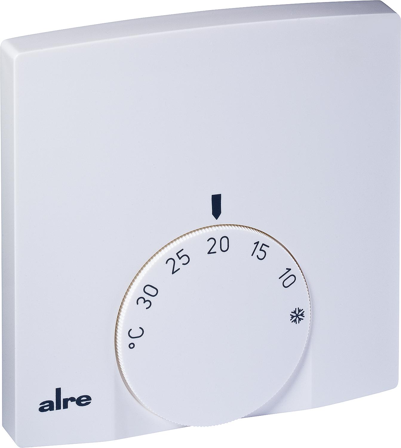 Régulateur de température ambiante RTBSB-201.000 avec contact normalement ouvert