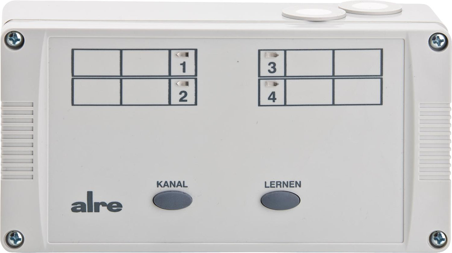 Funkregelung-Heizen-Empfänger Alre HTFRL-214.140, 4-kanal Funkempfänger