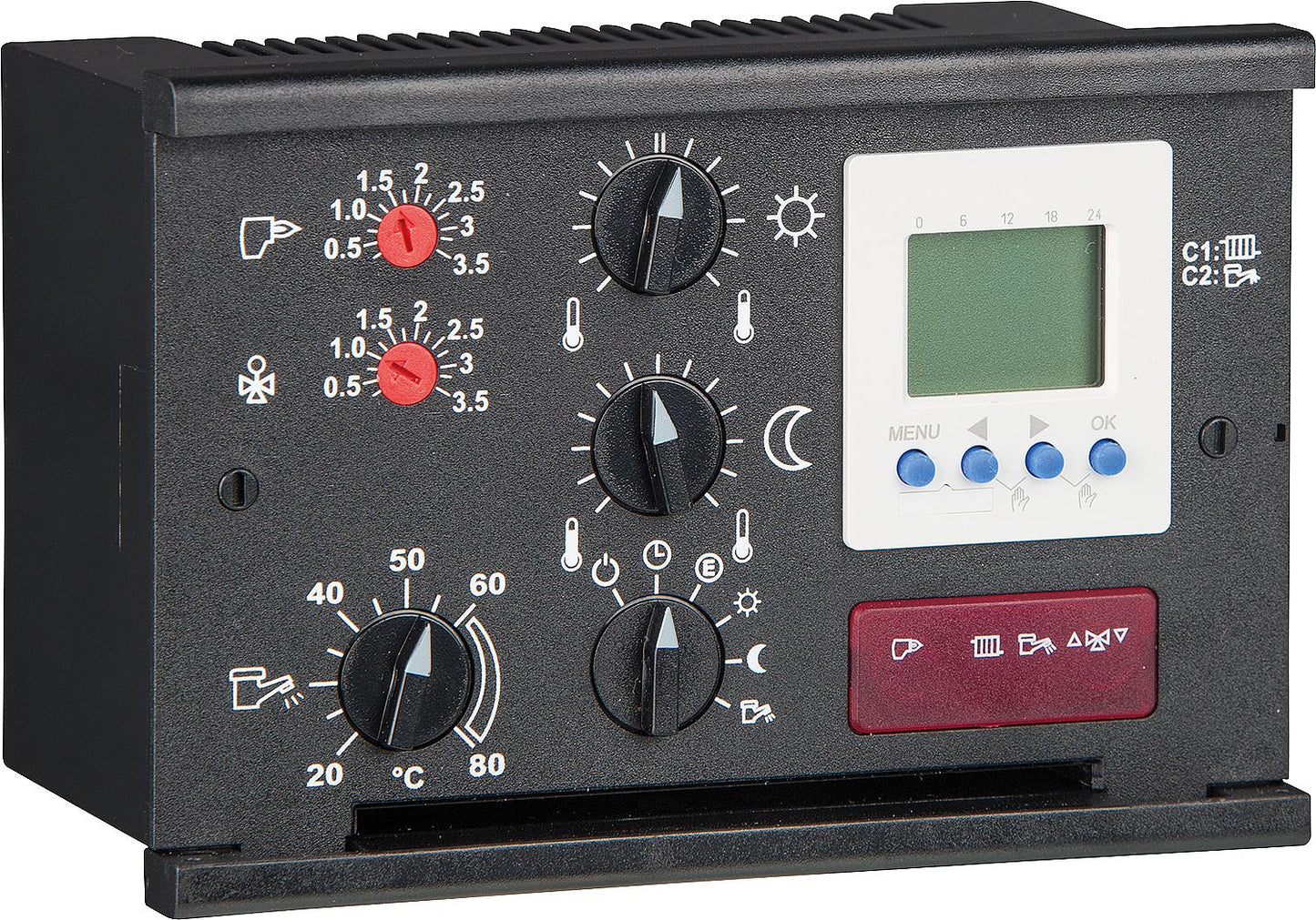 Heizungsregelung Delta+23B mit 4 Fühler