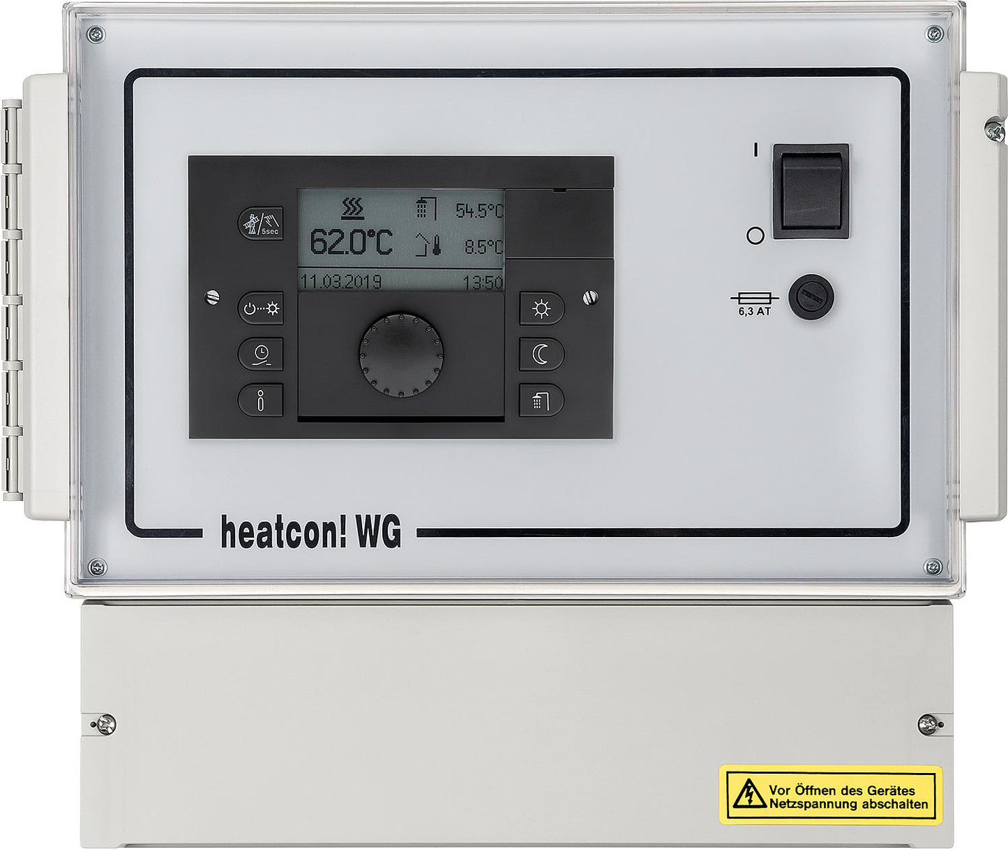 Heizungsregelung EBV heatcon EC 1321 im Wandaufbaugehäuse