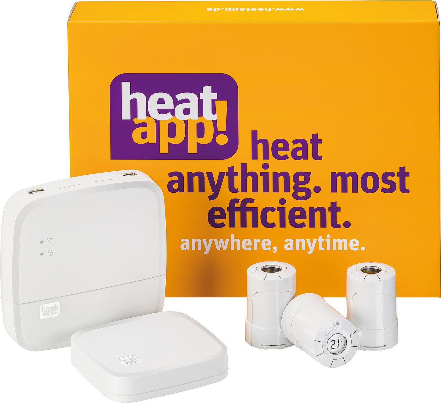 heatapp Startsystem "drive" Starter-Set Wandheizung