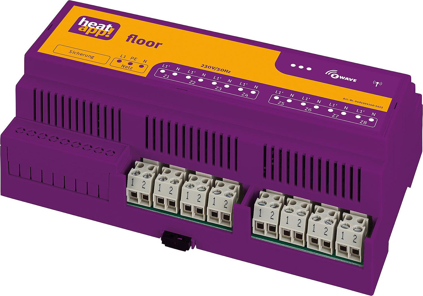 heatapp Floor,Funk-Zonenregler 230V, inkl.Aussenantenne