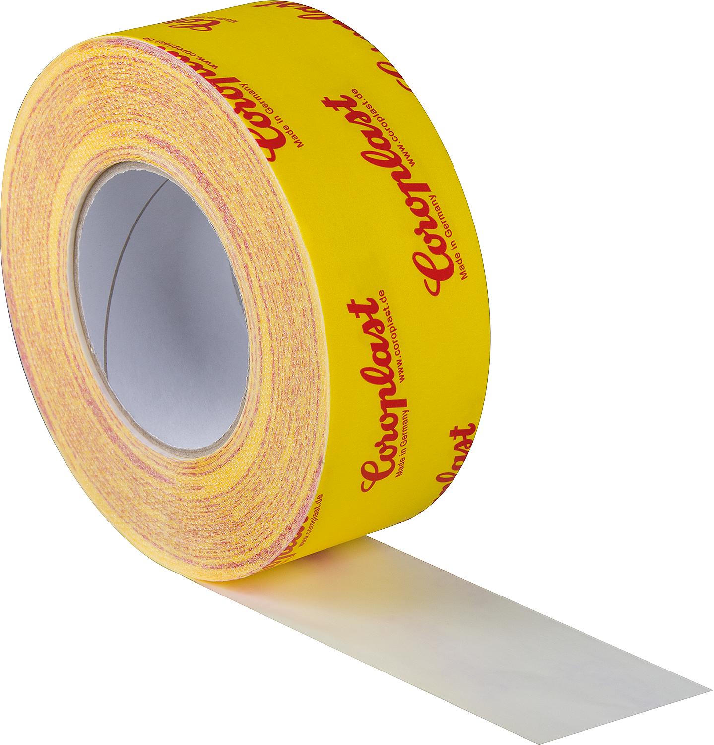 Coroplast 1430 RPX yellow, single-sided adhesive special paper tape 60mm x 40m