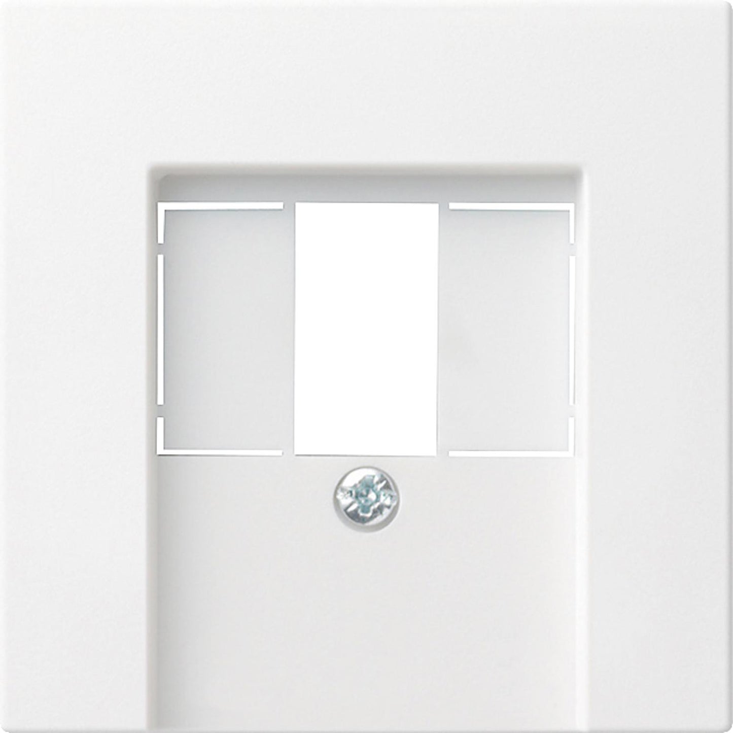 GIRA TAE Stereo USB cover, pure white glossy, 1 piece