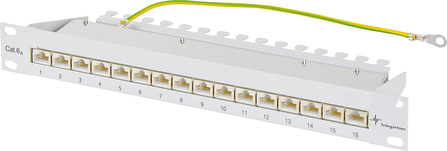 Patch Panel MPP16-HS K Cat. 6A(IEC)