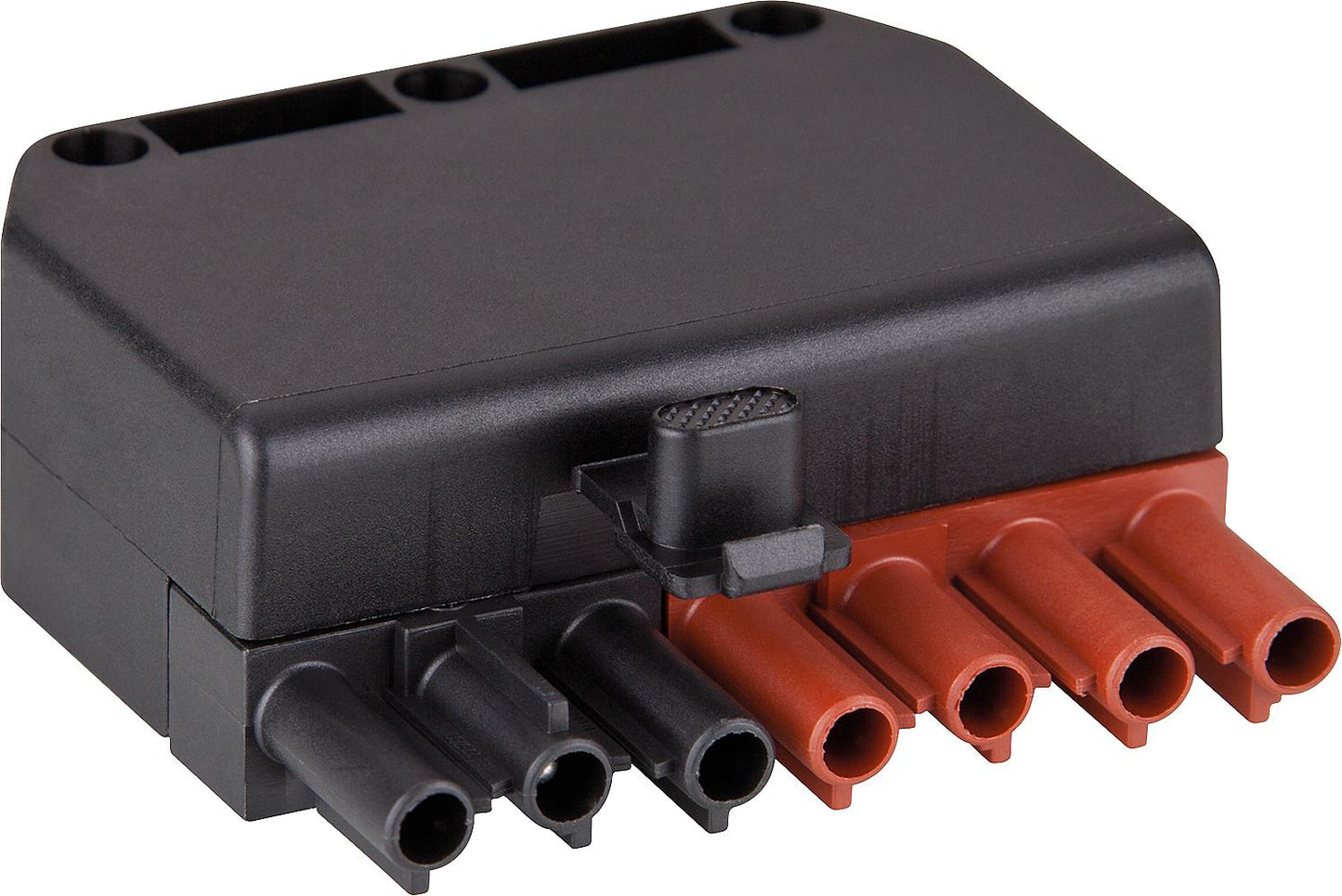 Fiche 7 broches noire/marron, 250/400 V, 16 A, système Wieland