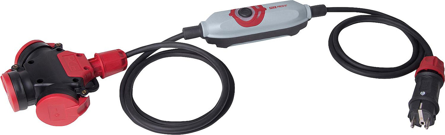 PRCD-S+ safety cable with 3WK