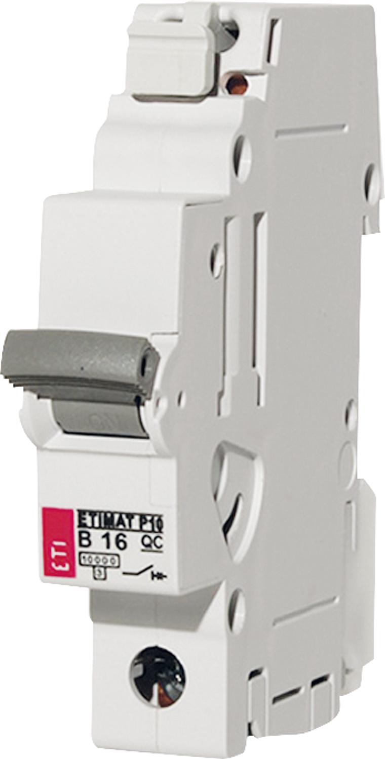 Etimat P10-QC, B13A, 1-pole circuit breaker