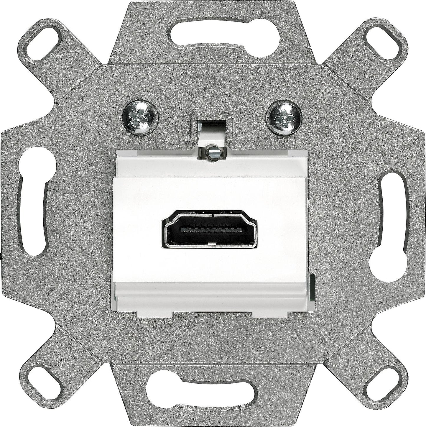 Siemens HDMI connection box, screw terminals, white, 5TG2020-0