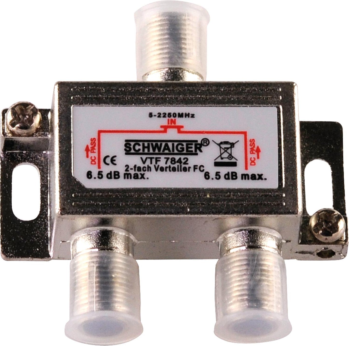 Distributor: 2-way / 5-2250 MHz