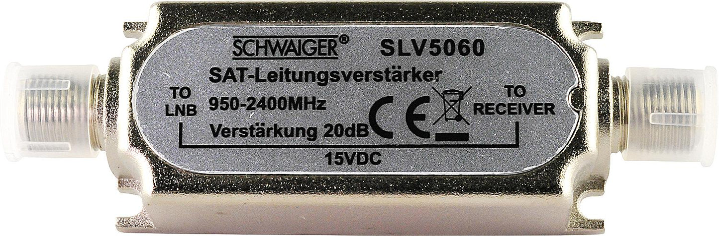 SAT power amplifier: 16dB