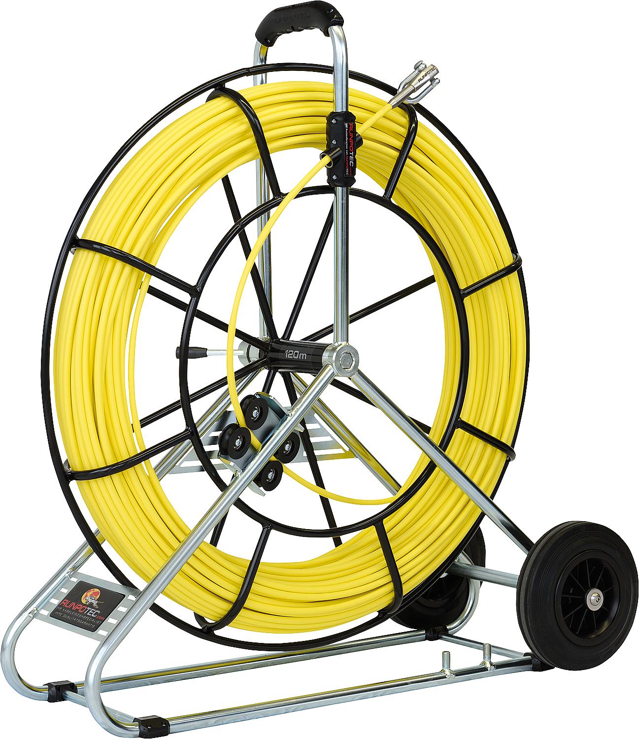 Système de tirage de câbles professionnel pour tuyaux de 50 à 250 mm de diamètre