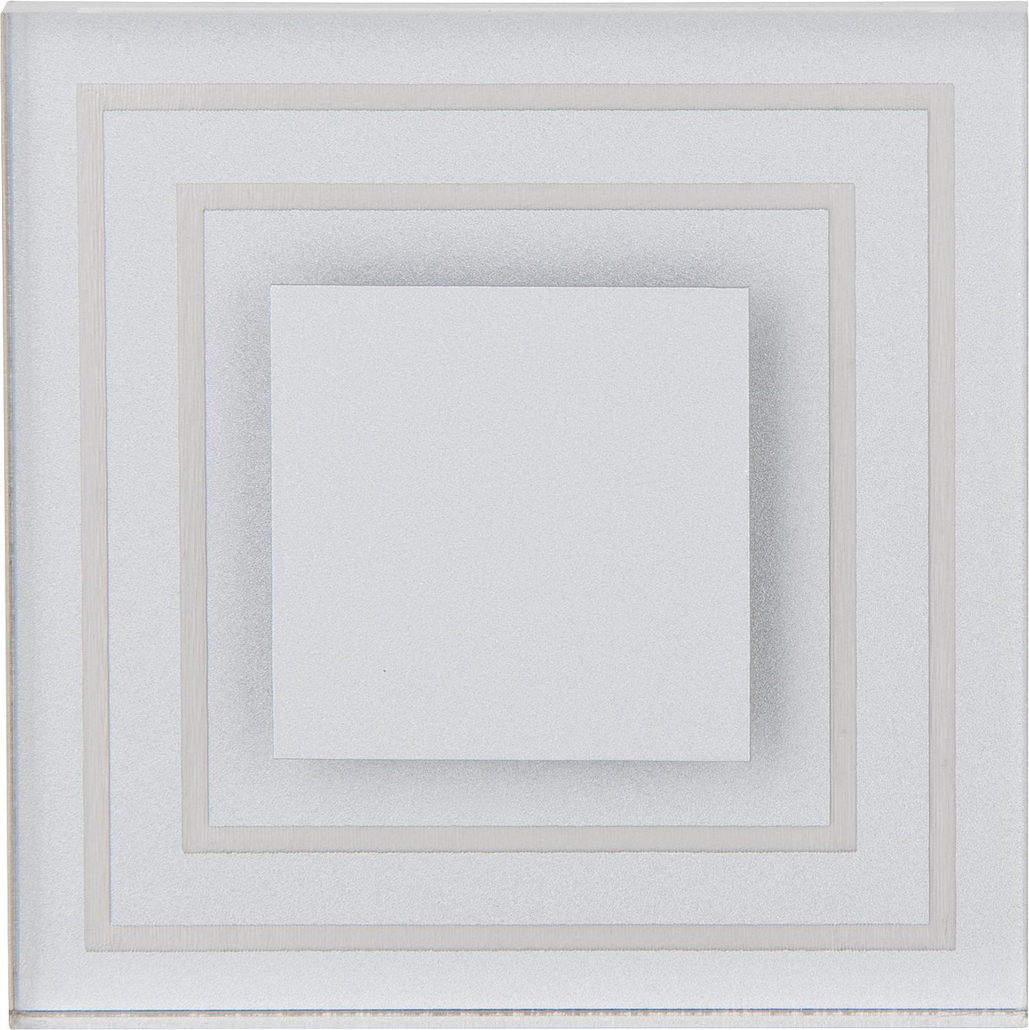 Recessed light Kristal CR01-230/AL/BC, 230V, aluminum, 75x75x40mm